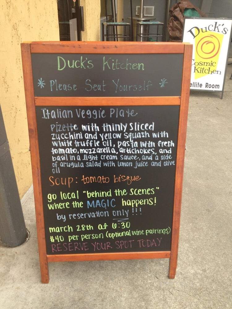 Ducks Cosmic Kitchen - Decatur, GA menu_pic