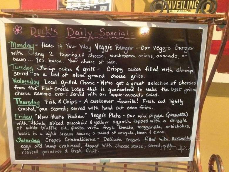 Ducks Cosmic Kitchen - Decatur, GA menu_pic