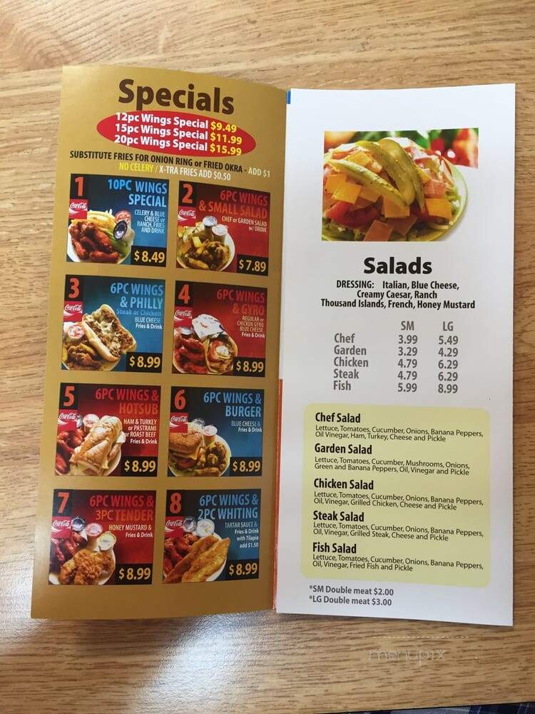 American Wings - Decatur, GA menu_pic