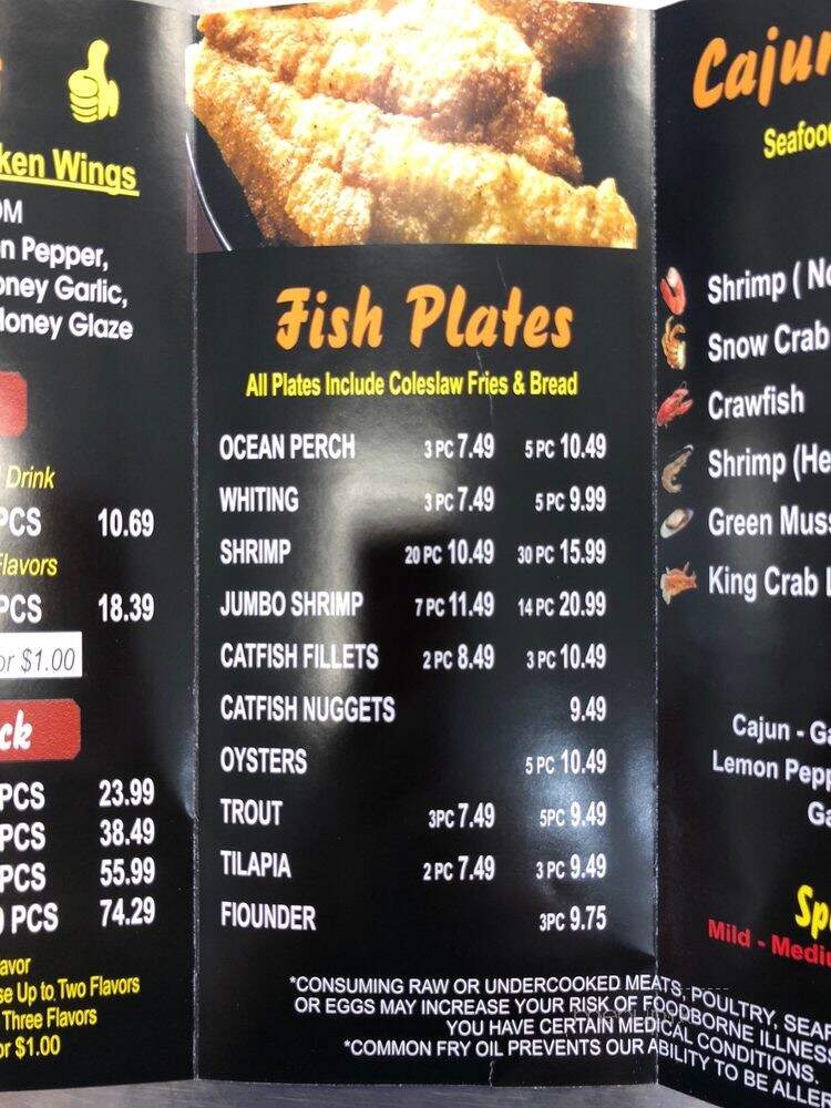 China Cafeteria - Decatur, GA menu_pic