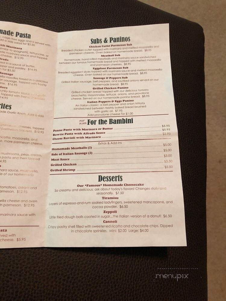 Finis Pizzeria - Lawrenceville, GA menu_pic