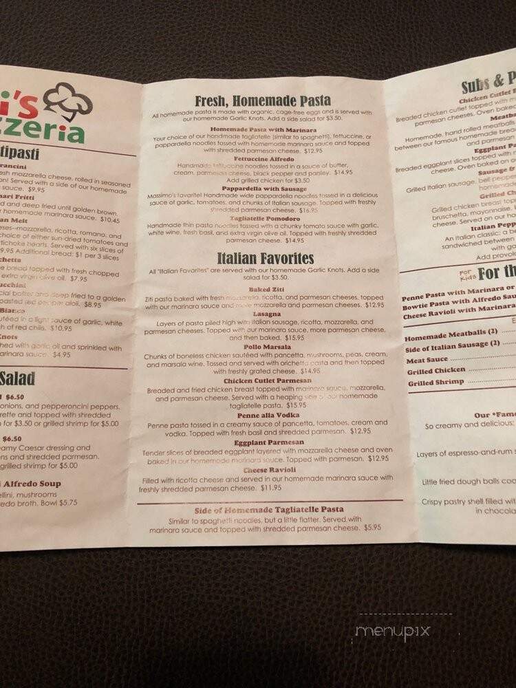 Finis Pizzeria - Lawrenceville, GA menu_pic
