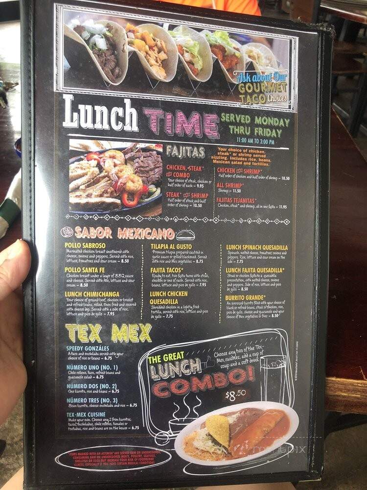 La Cazuela Mexican Restaurant - Lawrenceville, GA menu_pic