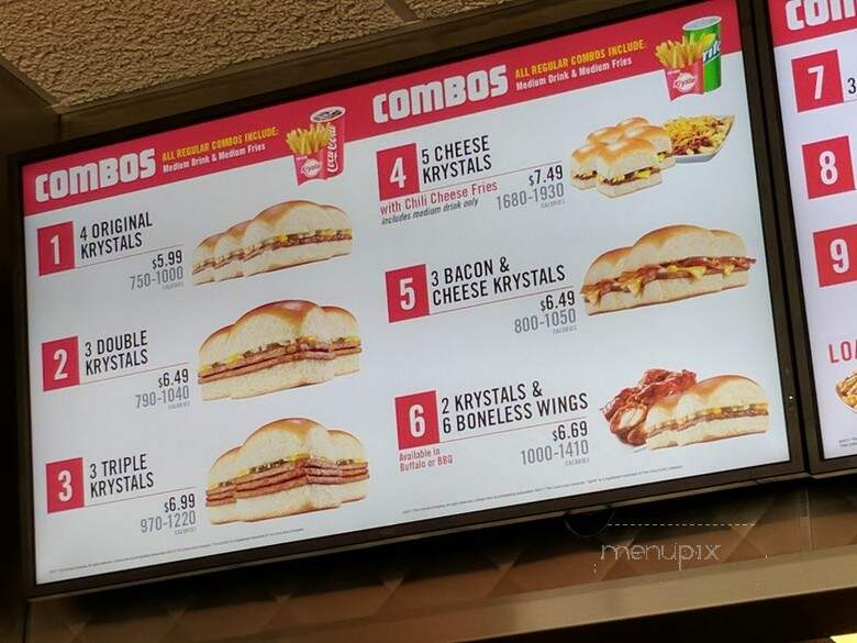 Krystal - Marietta, GA menu_pic