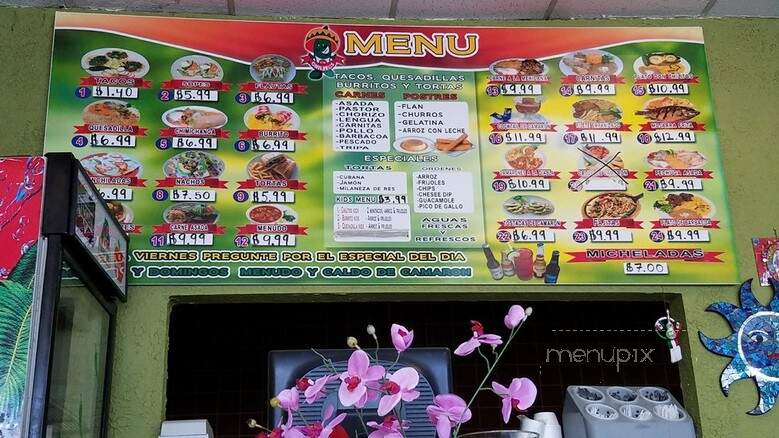 Don Chilito's - Marietta, GA menu_pic