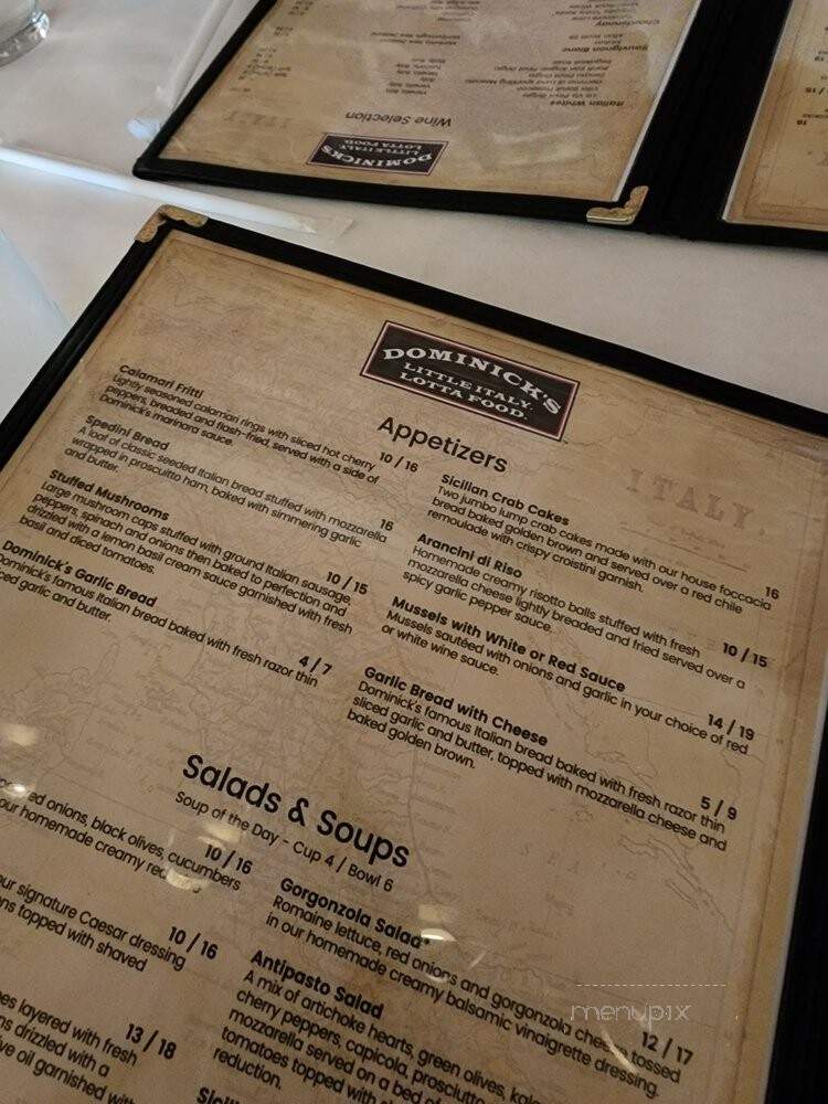 Dominick's - Norcross, GA menu_pic
