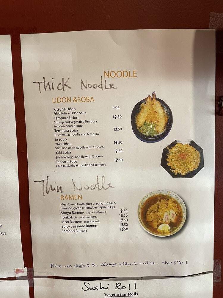 Nagoya Japanese Seafood - Roswell, GA menu_pic