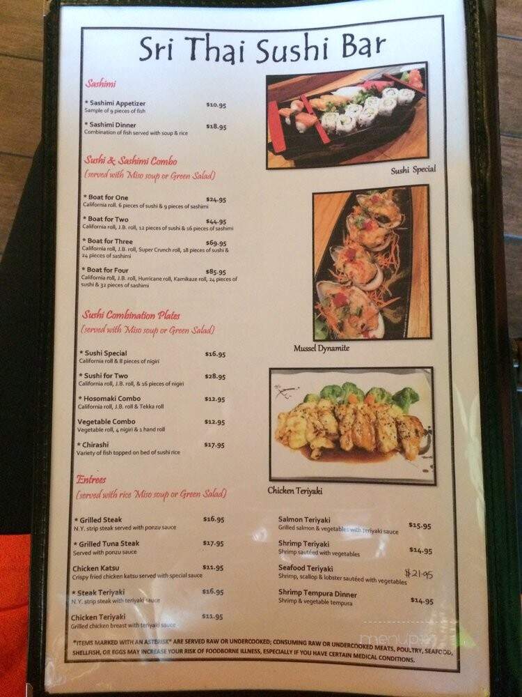 Sri Thai Restaurant - Snellville, GA