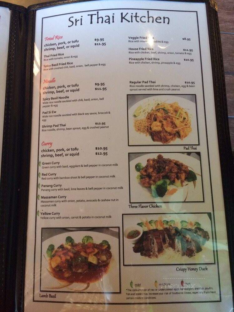 Sri Thai Restaurant - Snellville, GA