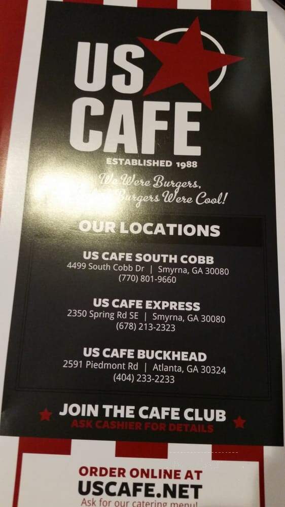 US Cafe Express - Smyrna, GA menu_pic