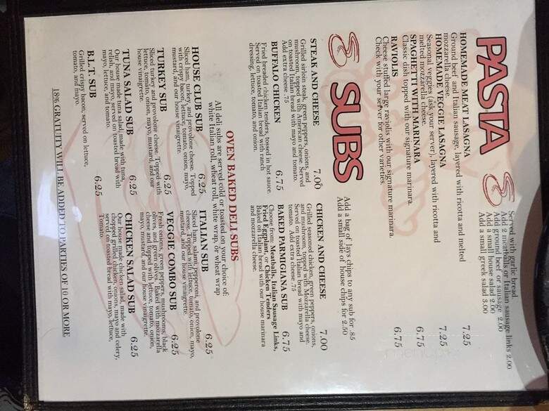 Stone Mountain Pizza Cafe - Stone Mountain, GA menu_pic