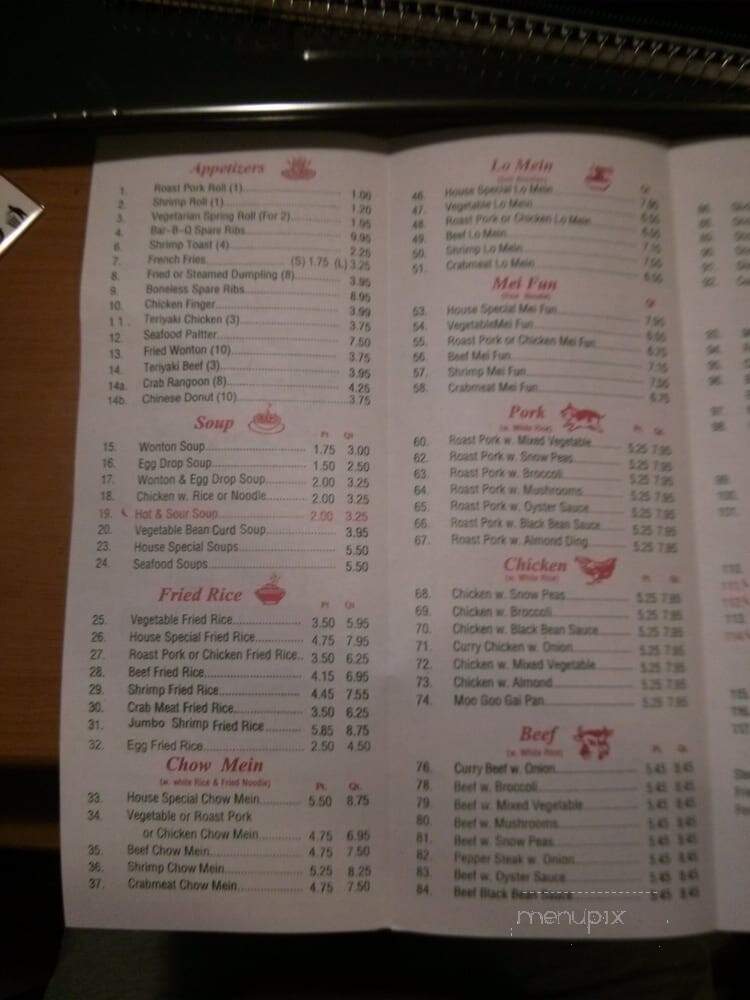 New Hong Kong City - Norcross, GA menu_pic
