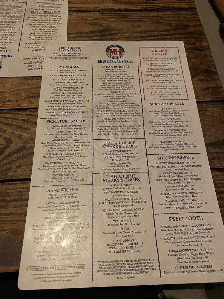 Mama Fu's - Duluth, GA menu_pic
