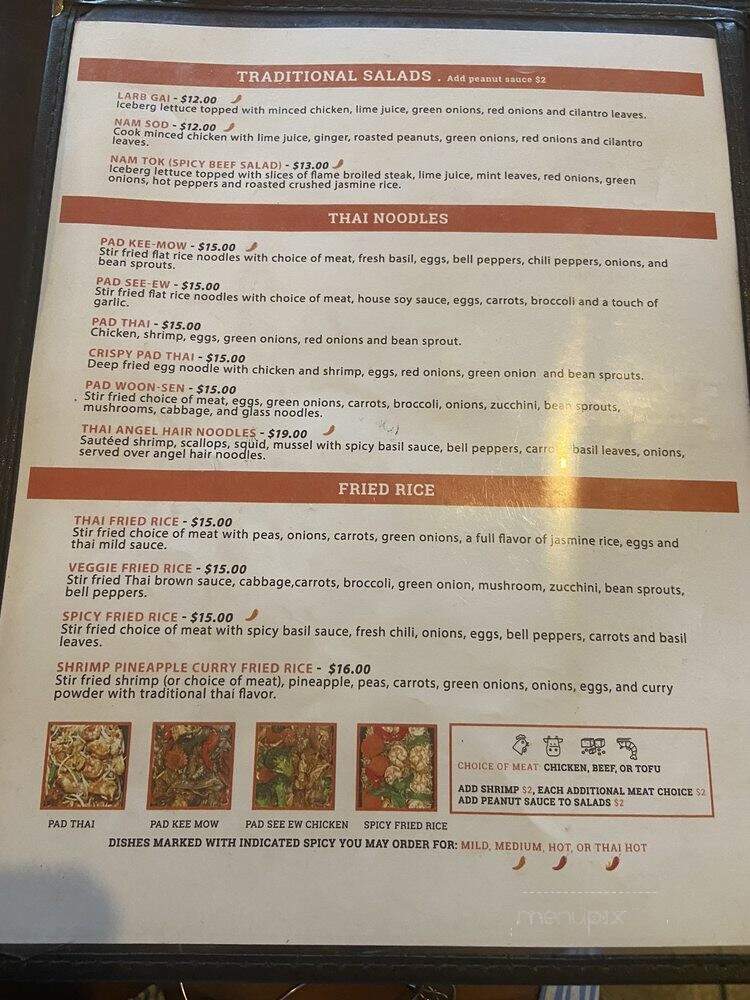 Thai Of Austell - Austell, GA menu_pic