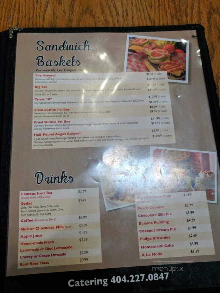 Barbecue Street - Kennesaw, GA menu_pic
