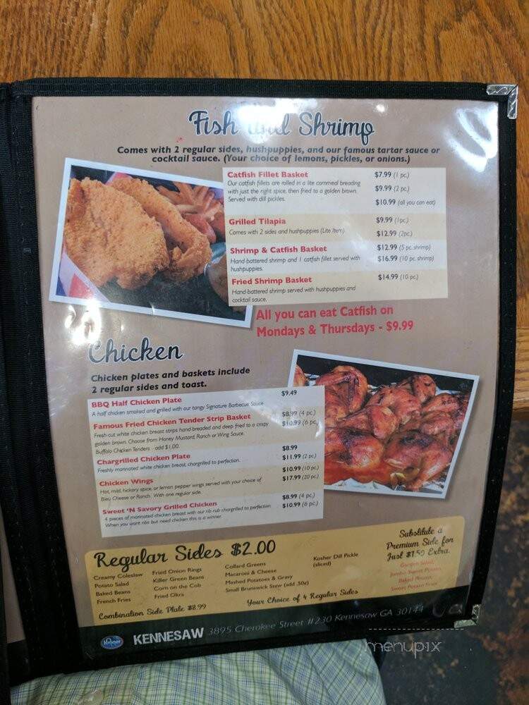 Barbecue Street - Kennesaw, GA menu_pic