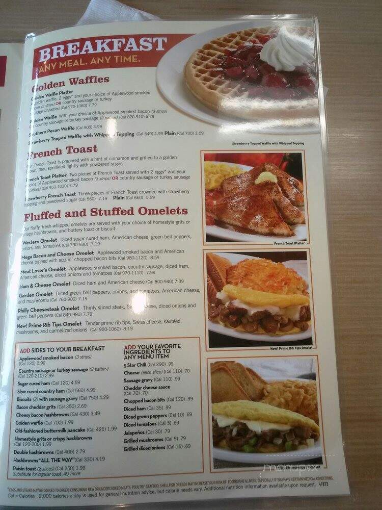 Huddle House - Mcdonough, GA menu_pic
