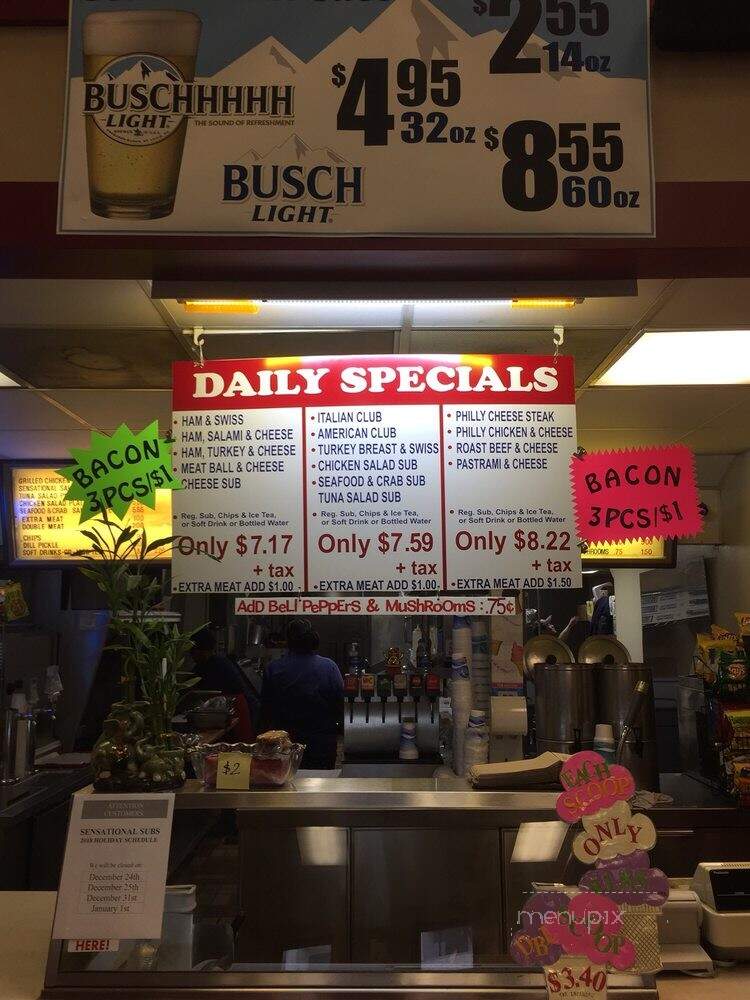 Sensational Subs - Atlanta, GA menu_pic