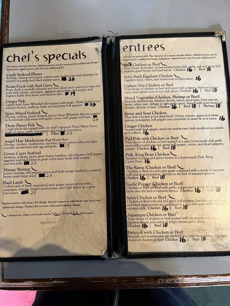 Annie's Thai Castle - Atlanta, GA menu_pic