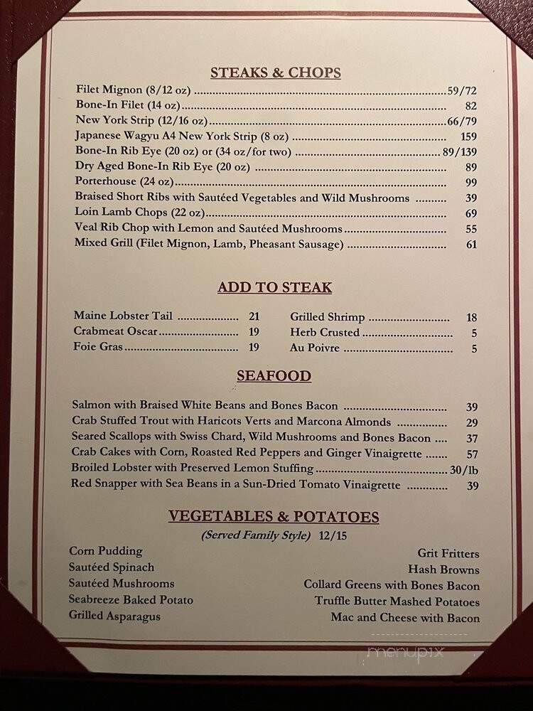 Bone's Restaurant - Atlanta, GA