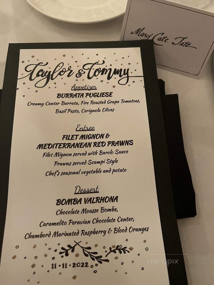 Pricci - Atlanta, GA menu_pic