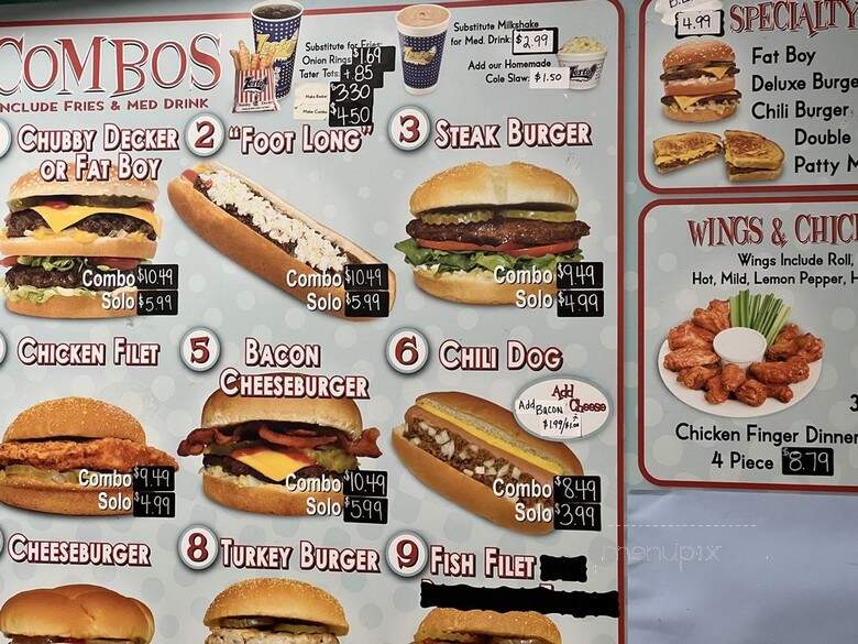 Zesto Snack Shops - Atlanta, GA menu_pic
