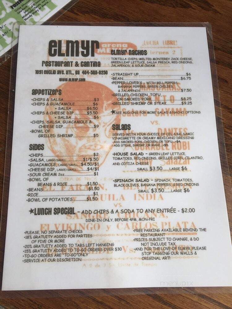 Elmyr Burrito Restaurant - Atlanta, GA