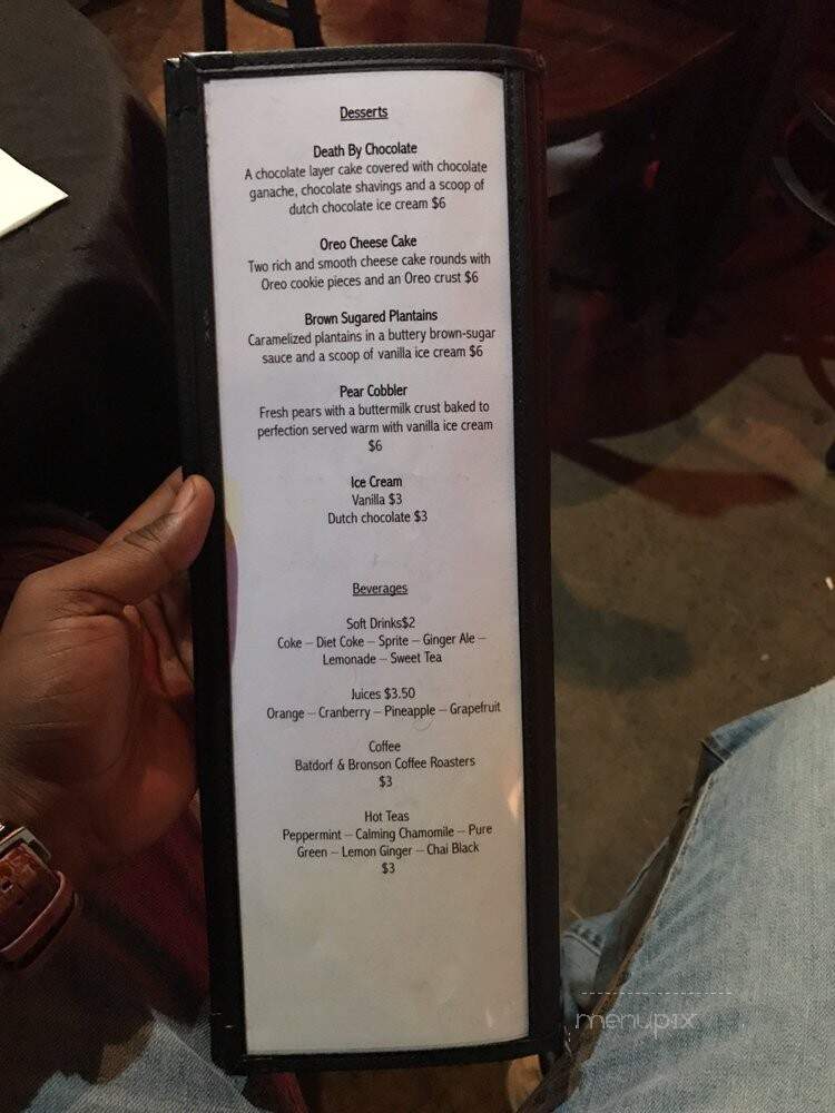 Apache Cafe - Atlanta, GA menu_pic