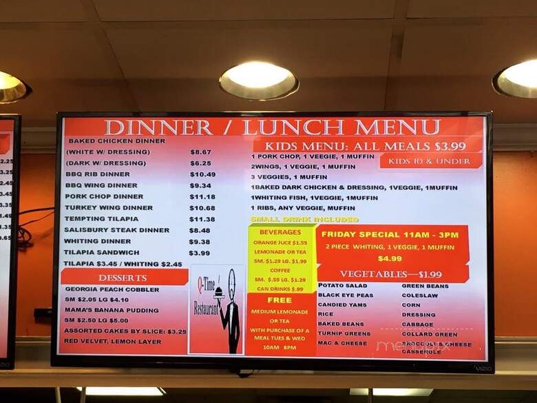 Q Time - Atlanta, GA menu_pic