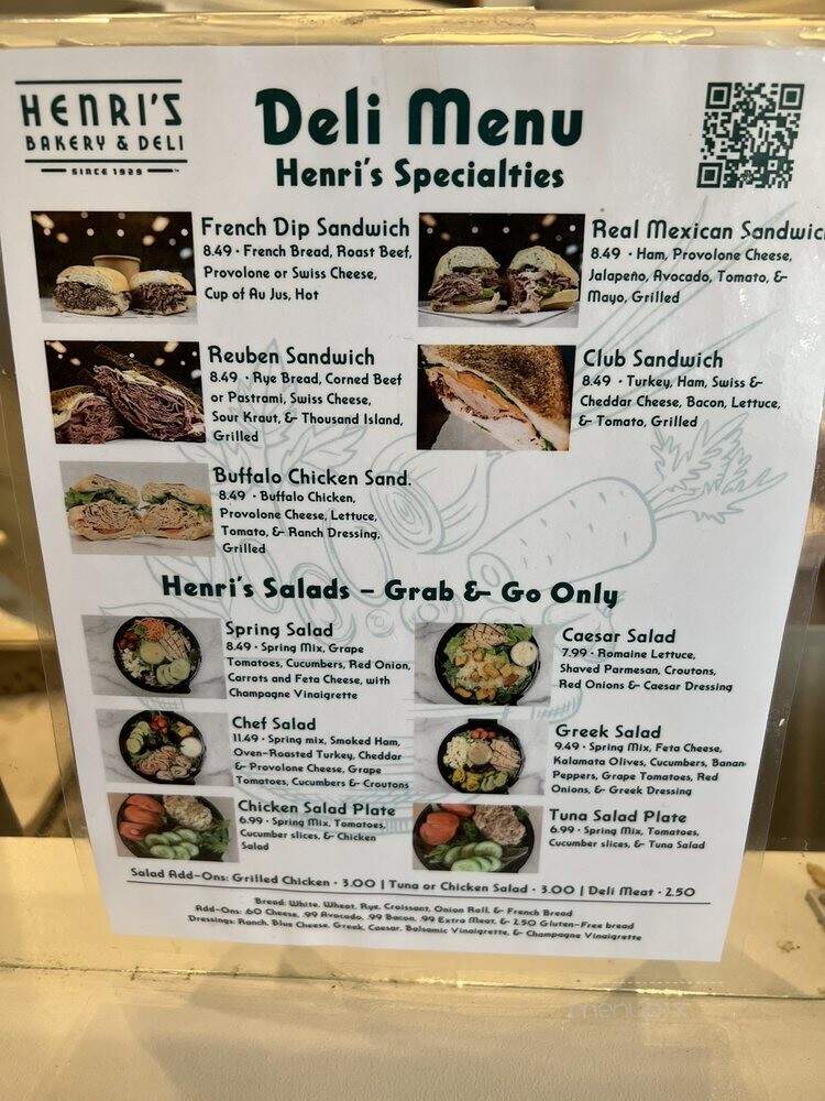 Henri's Bakery - Atlanta, GA