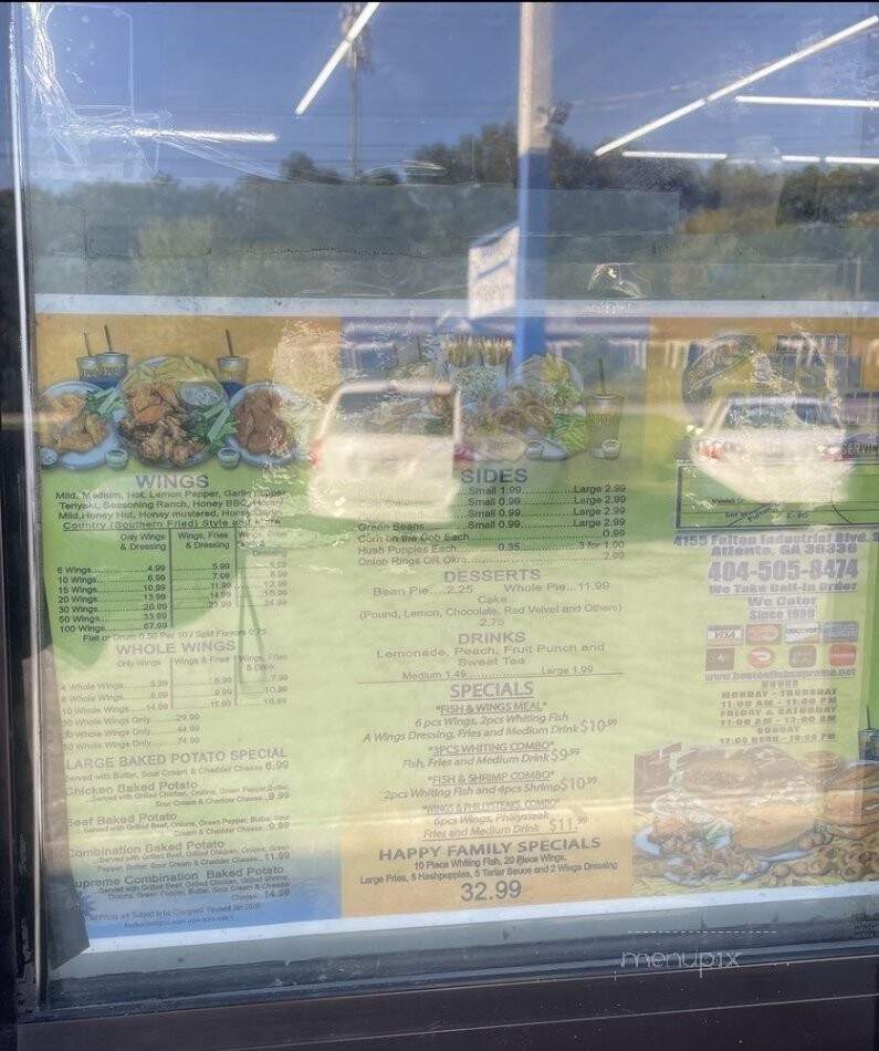 Boston Fish Supreme - Atlanta, GA menu_pic