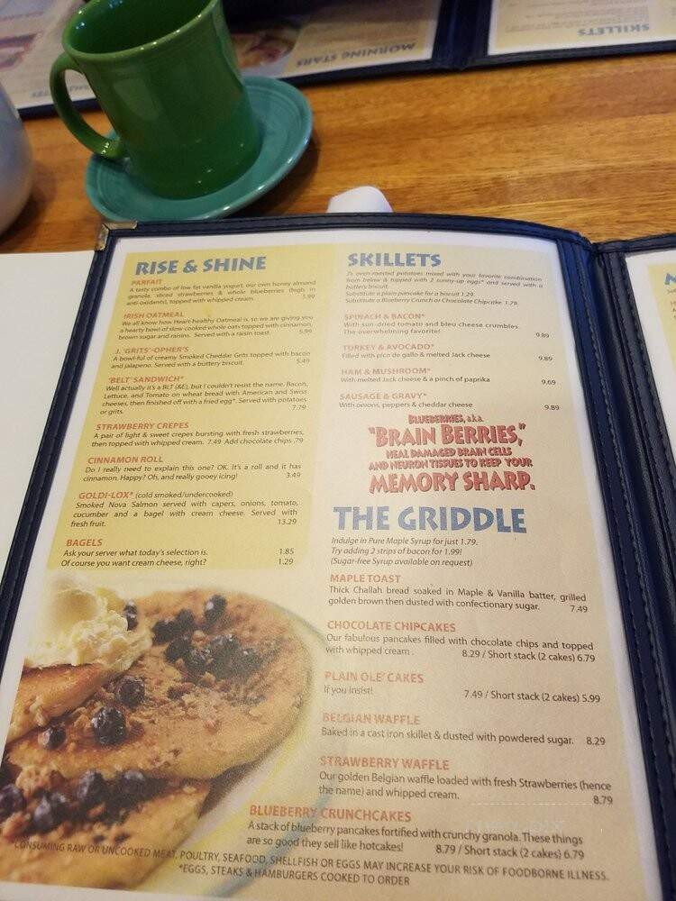 J Christopher's - Dunwoody, GA menu_pic