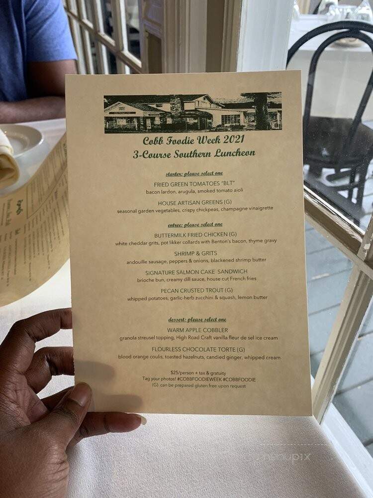 Vinings Inn - Atlanta, GA menu_pic
