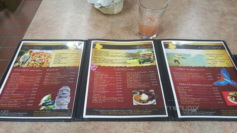La Casona Taqueria Y Billares - Doraville, GA menu_pic