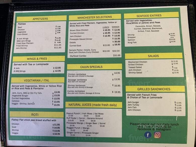 Silver's Delight All Natural Juice - Atlanta, GA menu_pic