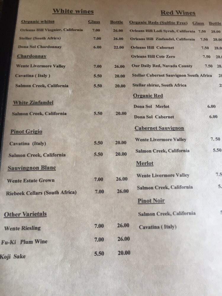 Erawan Thai Restaurant - Atlanta, GA menu_pic