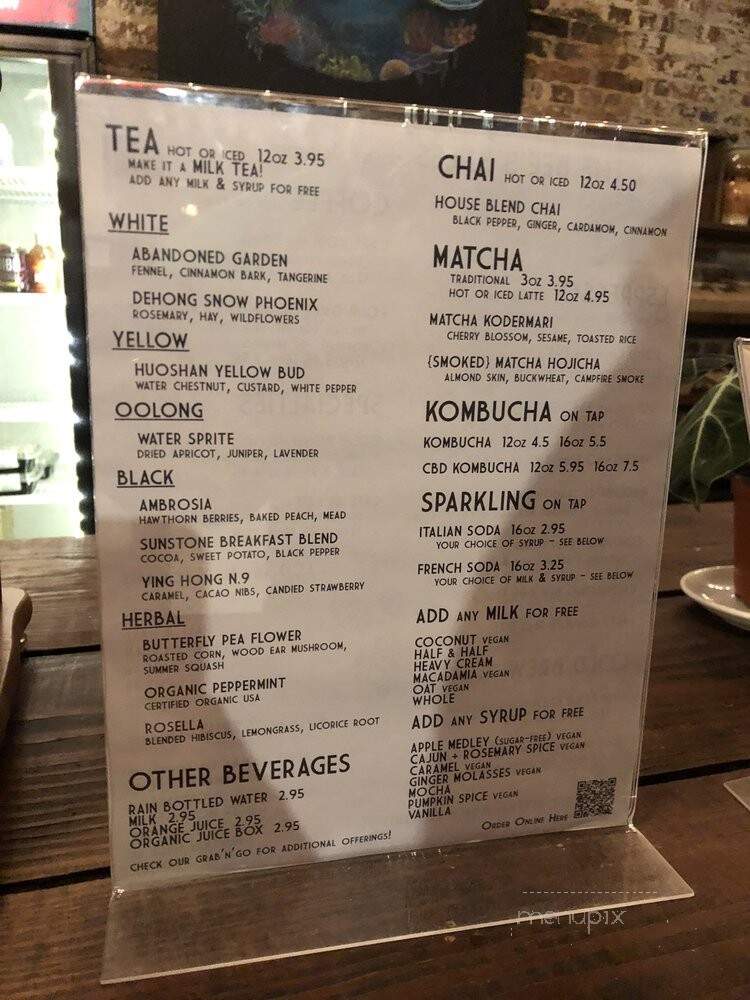 Bee's Knees - Augusta, GA menu_pic