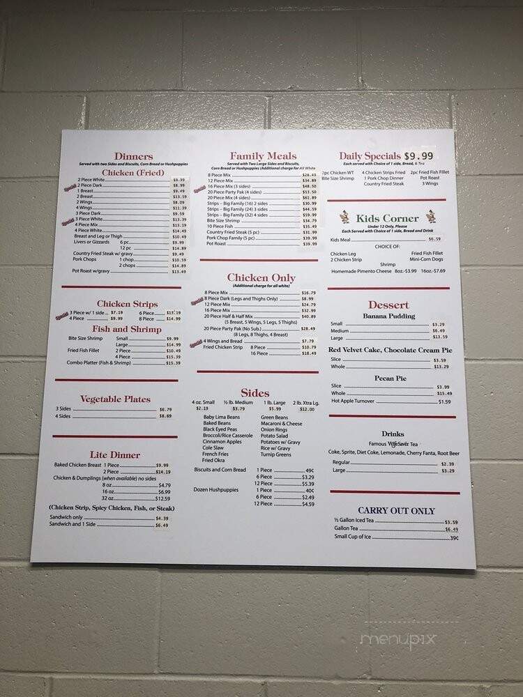Wife Saver - Augusta, GA menu_pic