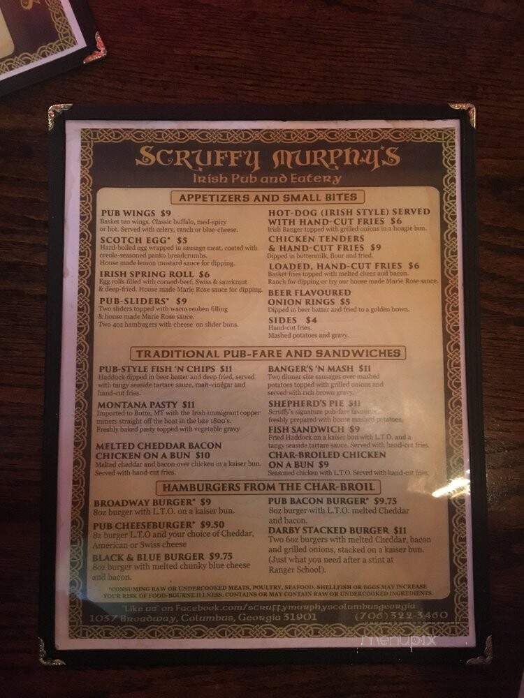 Scruffy Murphy's Irish Pub - Columbus, GA