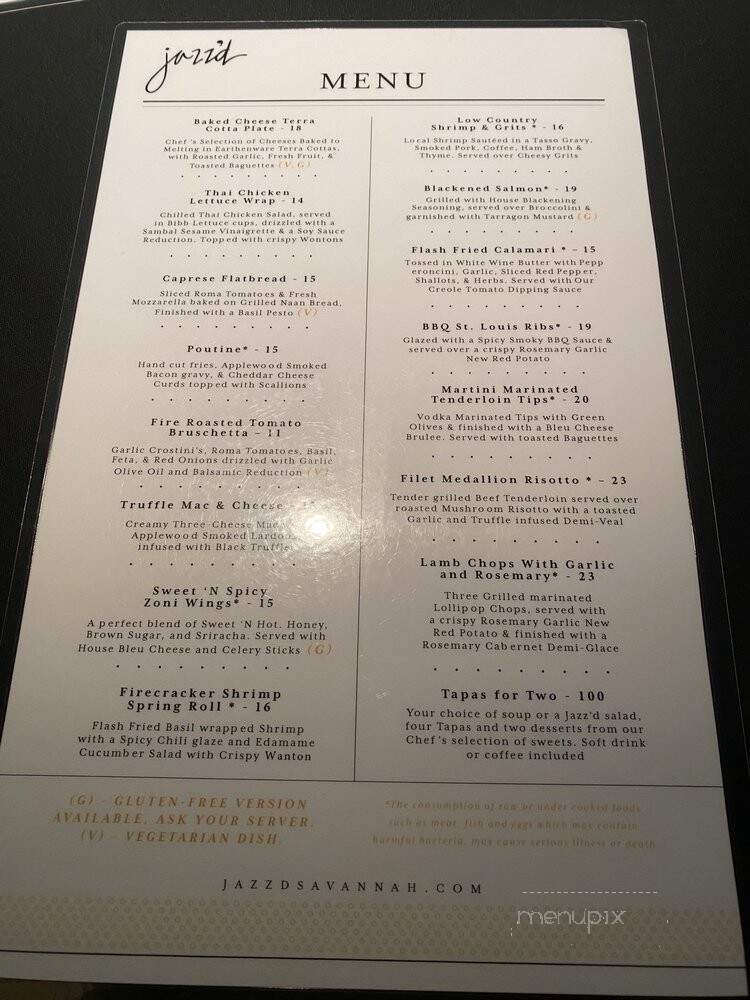 Jazz'd Tapas Bar - Savannah, GA