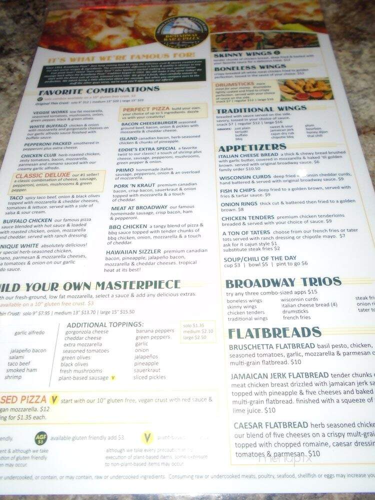 Broadway Pizza - Elk River, MN menu_pic