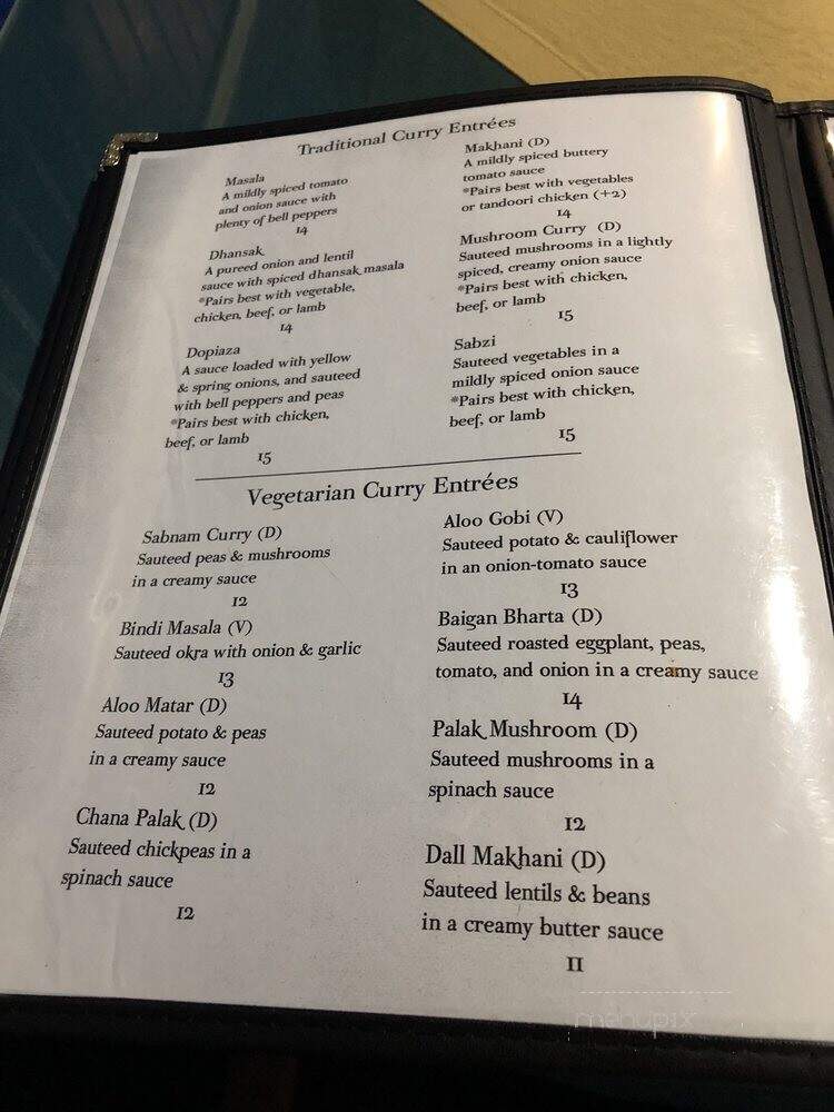 Chapati-Office - Northfield, MN menu_pic