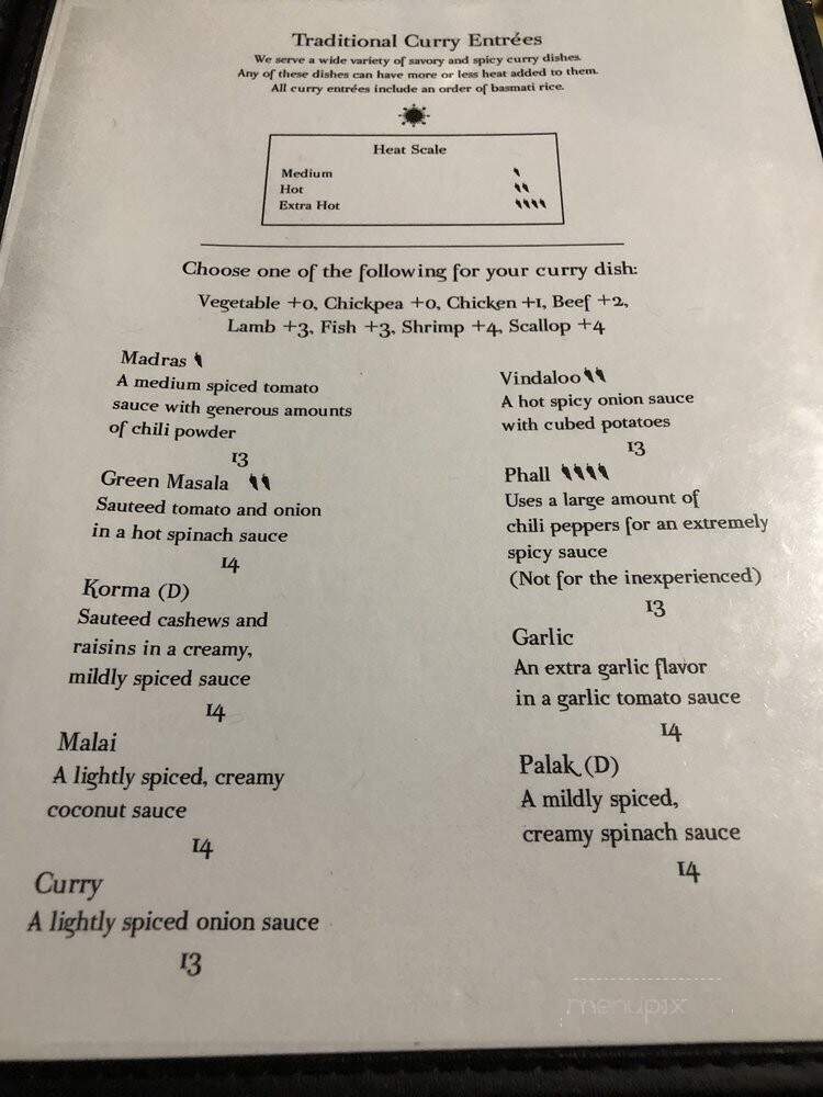 Chapati-Office - Northfield, MN menu_pic