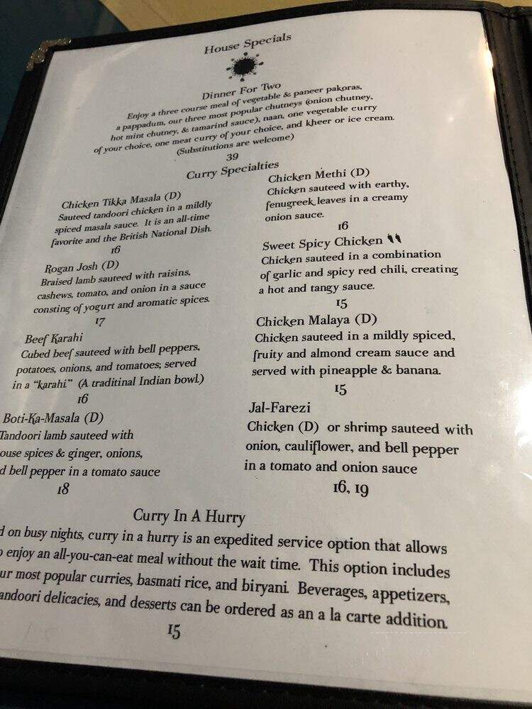 Chapati-Office - Northfield, MN menu_pic