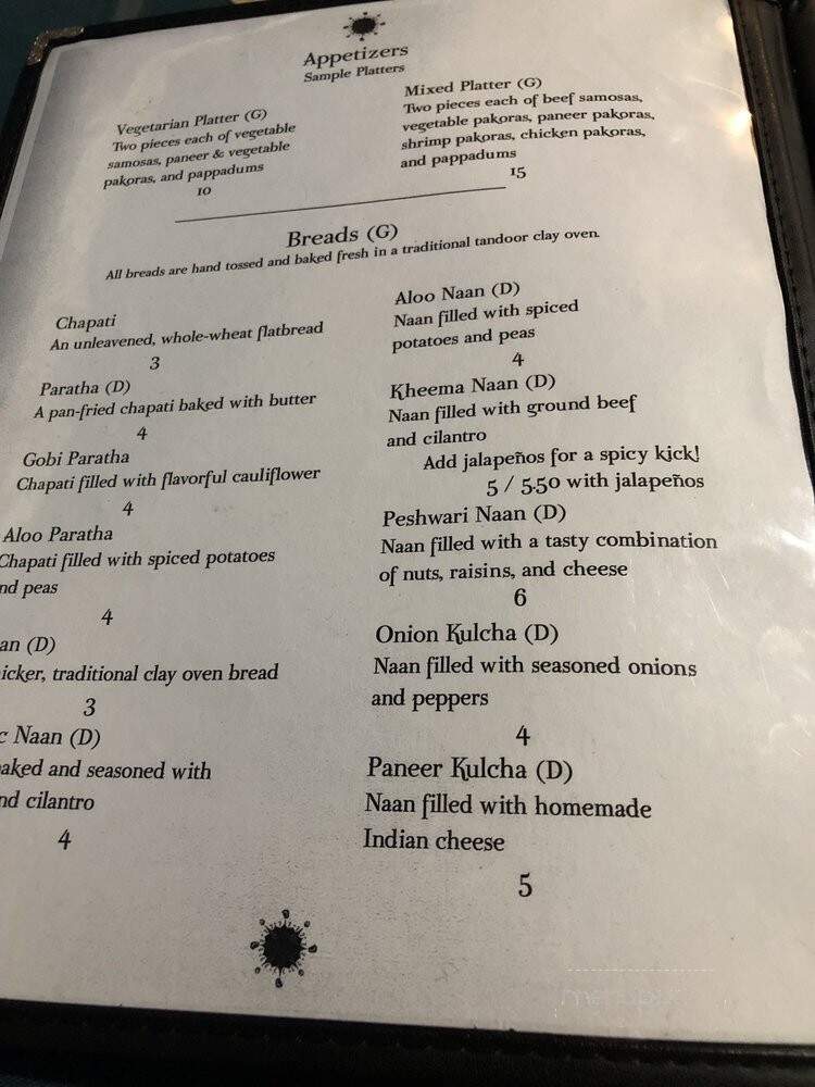 Chapati-Office - Northfield, MN menu_pic