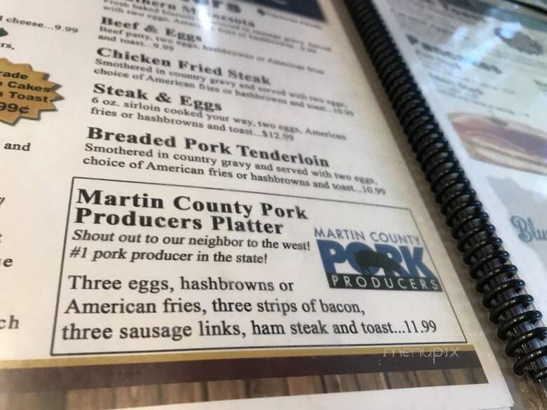 Country Kitchen - Blue Earth, MN menu_pic