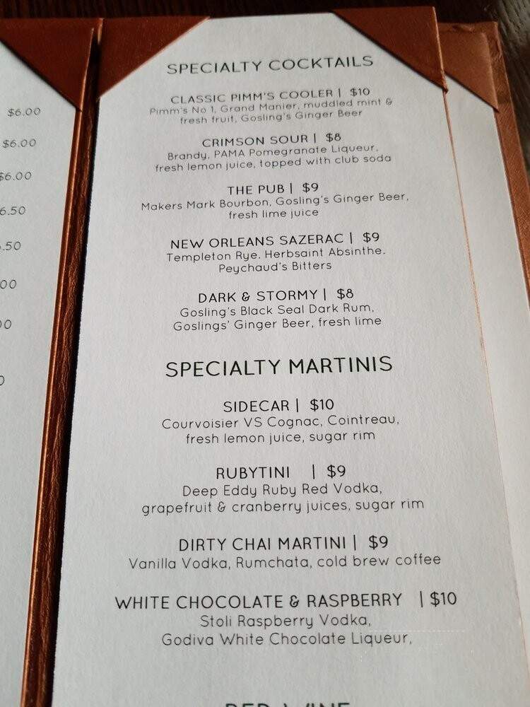 Jimmy's - Red Wing, MN menu_pic