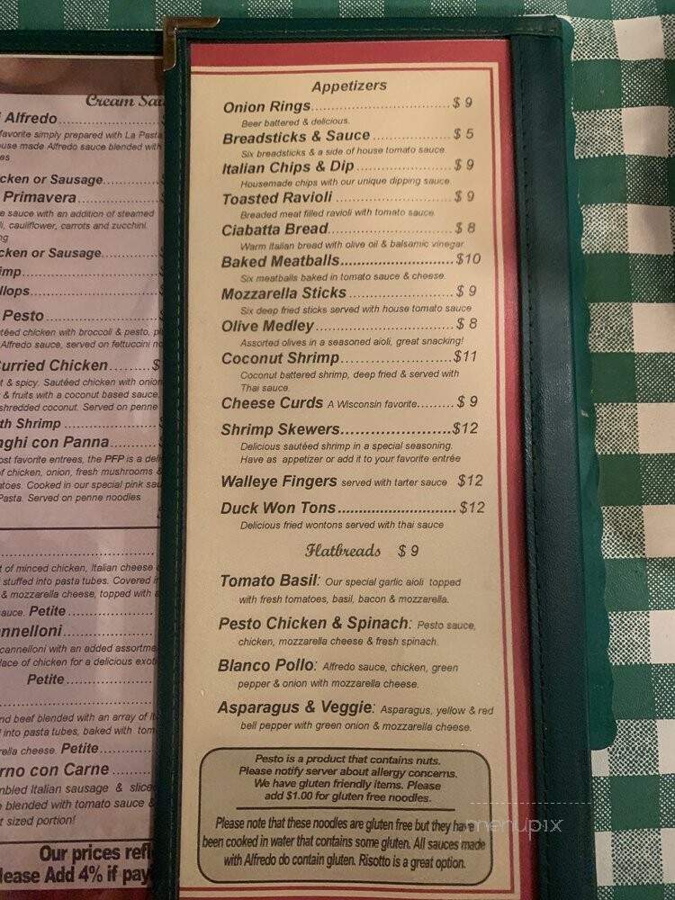 La Pasta Eatery - Park Rapids, MN