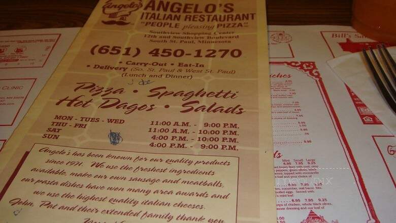 Angelos Pizza - South Saint Paul, MN