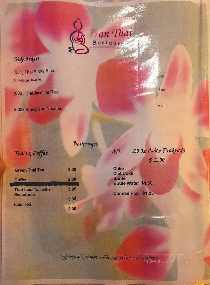 Ban Thai Restaurant - Saint Paul, MN